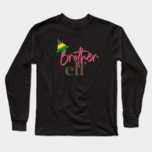 Brother Elf Christmas Shirt Long Sleeve T-Shirt